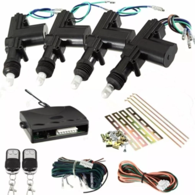 4 Door Central Locking Kit With Remote Control