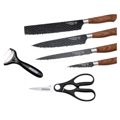 Non-Stick 6 Piece Kitchen Knife Set – ER-0210