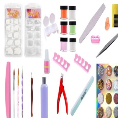 36 Pieces Professional Acrylic Colours Nail Kit...