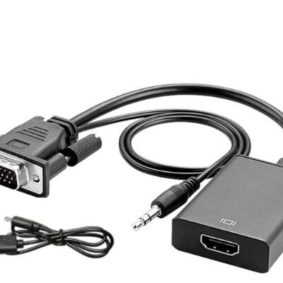 Andowl VGA to HDMI Adapter with Audio –...