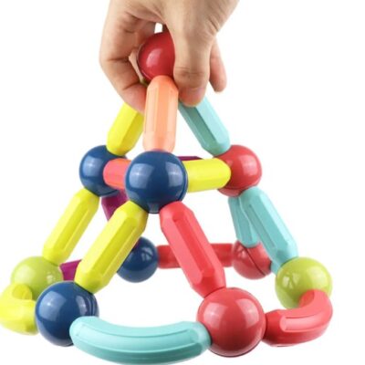 25 Piece Kids Variety Magnetic Bar Sticks –...