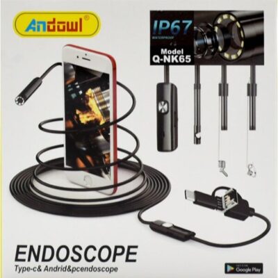 Plug-and-play Flexible Endoscopic Camera