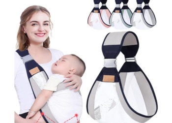 Breathable Baby Sling, Adjustable...