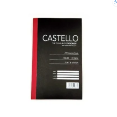 Pack of 10 Castello A4 Counter Books 1 Quire 96...